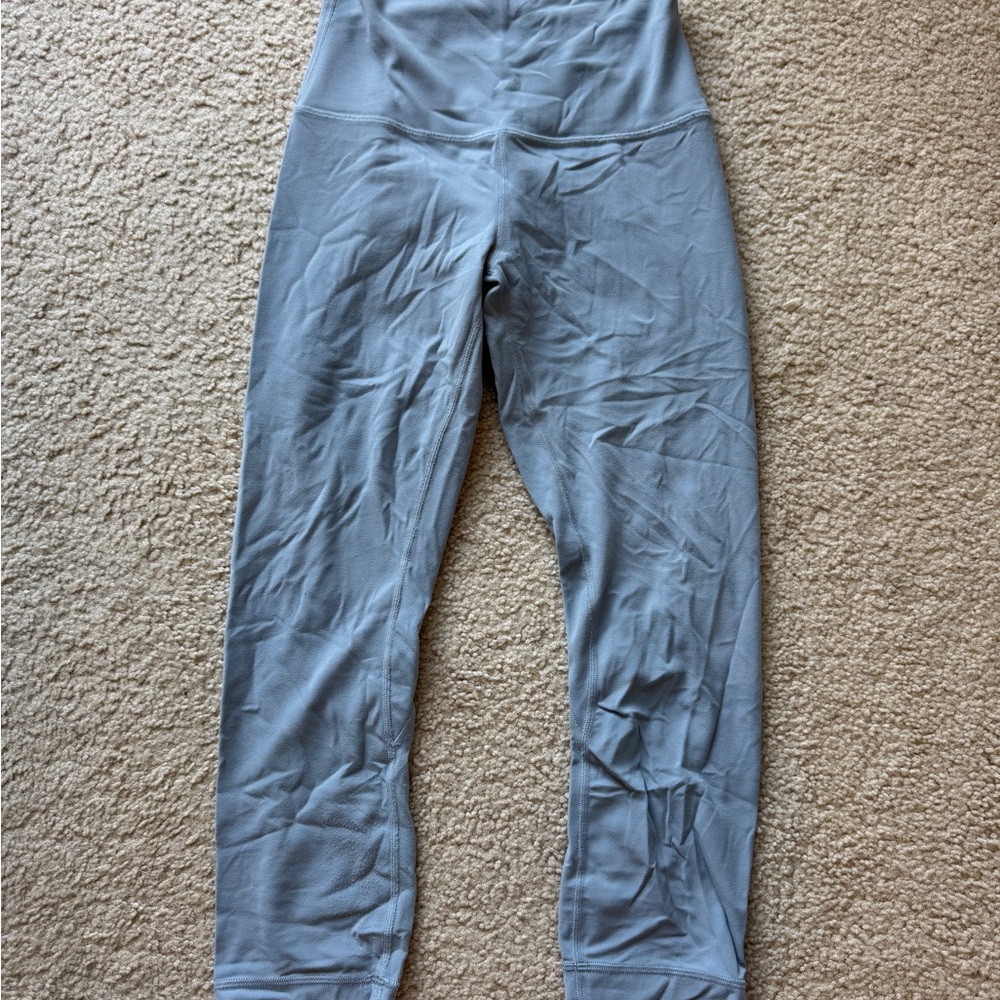 Lululemon Light Blue Cropped Leggings